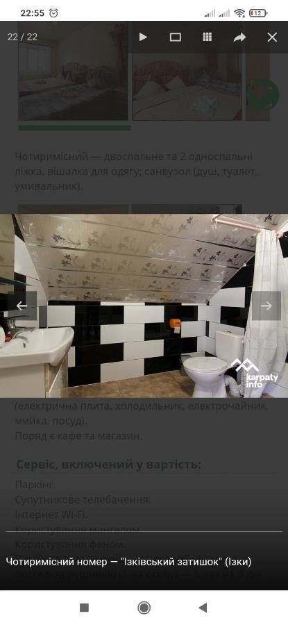 Отель "Ізківський затишок село Ізки Номер фото